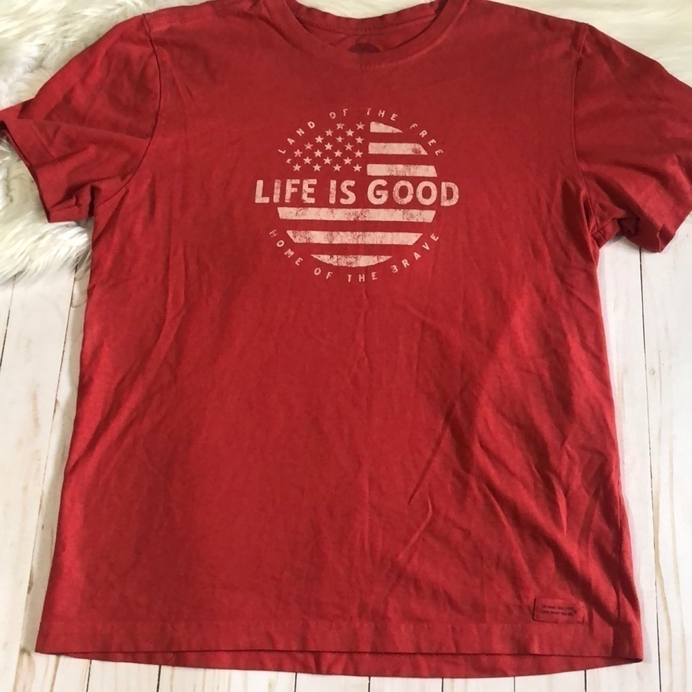 Life is Good tee size M